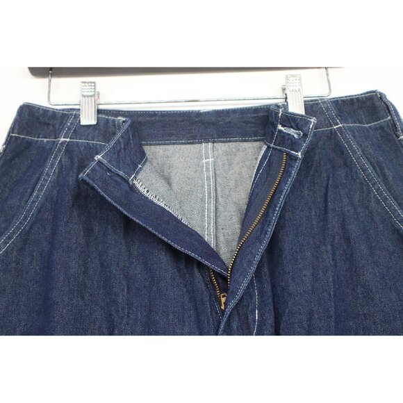 Edwin Medium Denim Baggy Pants With Multiple Pockets & Relaxed Fit - Picture 9 of 16